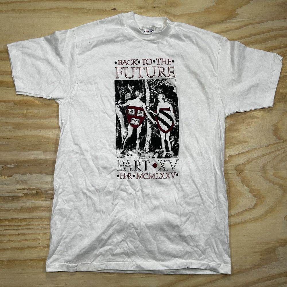 Vintage Back to the Future Part XV T-Shirt Hanes Beefy-T‎ Made in USA L